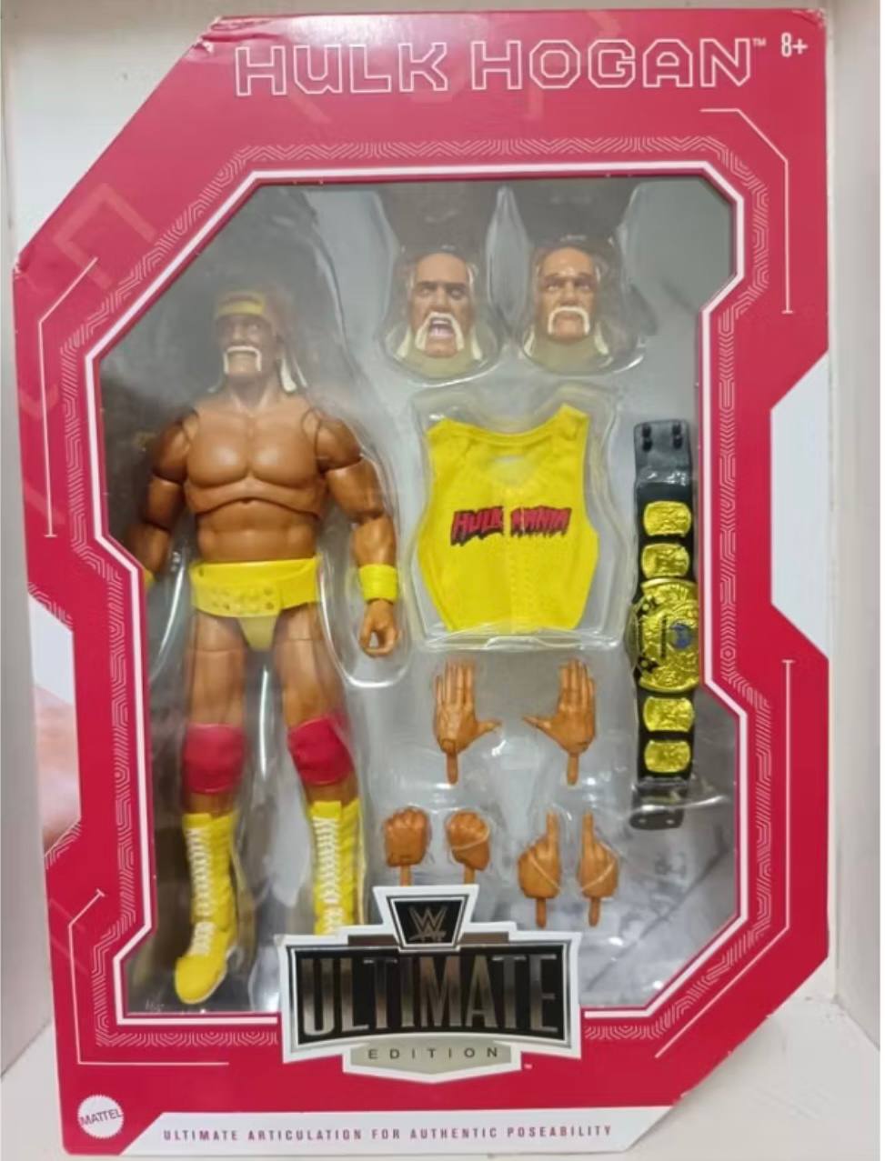 Mattel WWE Ultimate Edition Legends Hulk Hogan Wrestling Action Figure