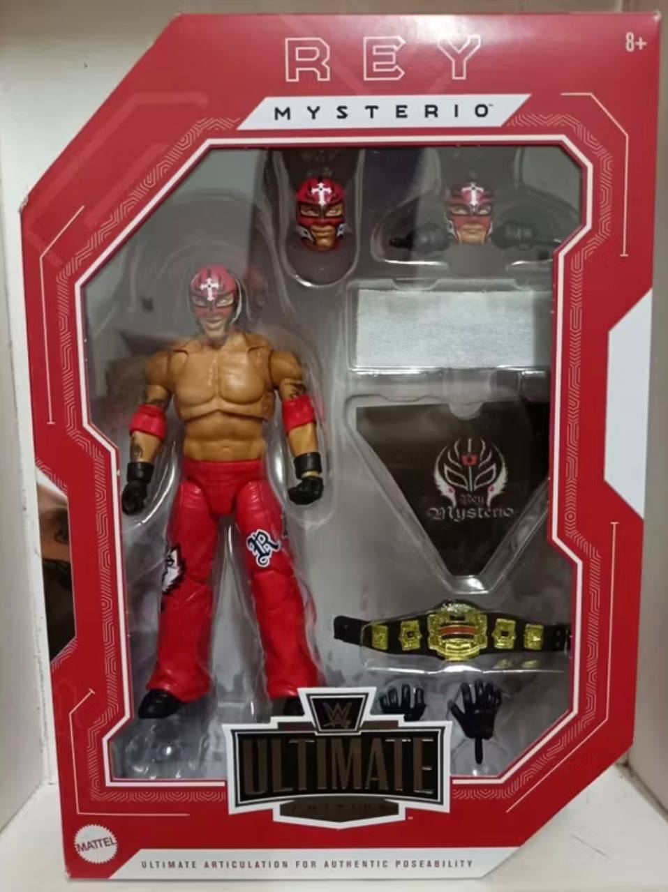 Mattel WWE Ultimate Edition Fan Takeover Rey Mysterio Wrestling