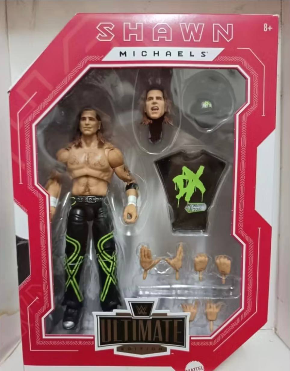 Mattel WWE Ultimate Edition Legends Shawn Michaels Wrestling Action Figure